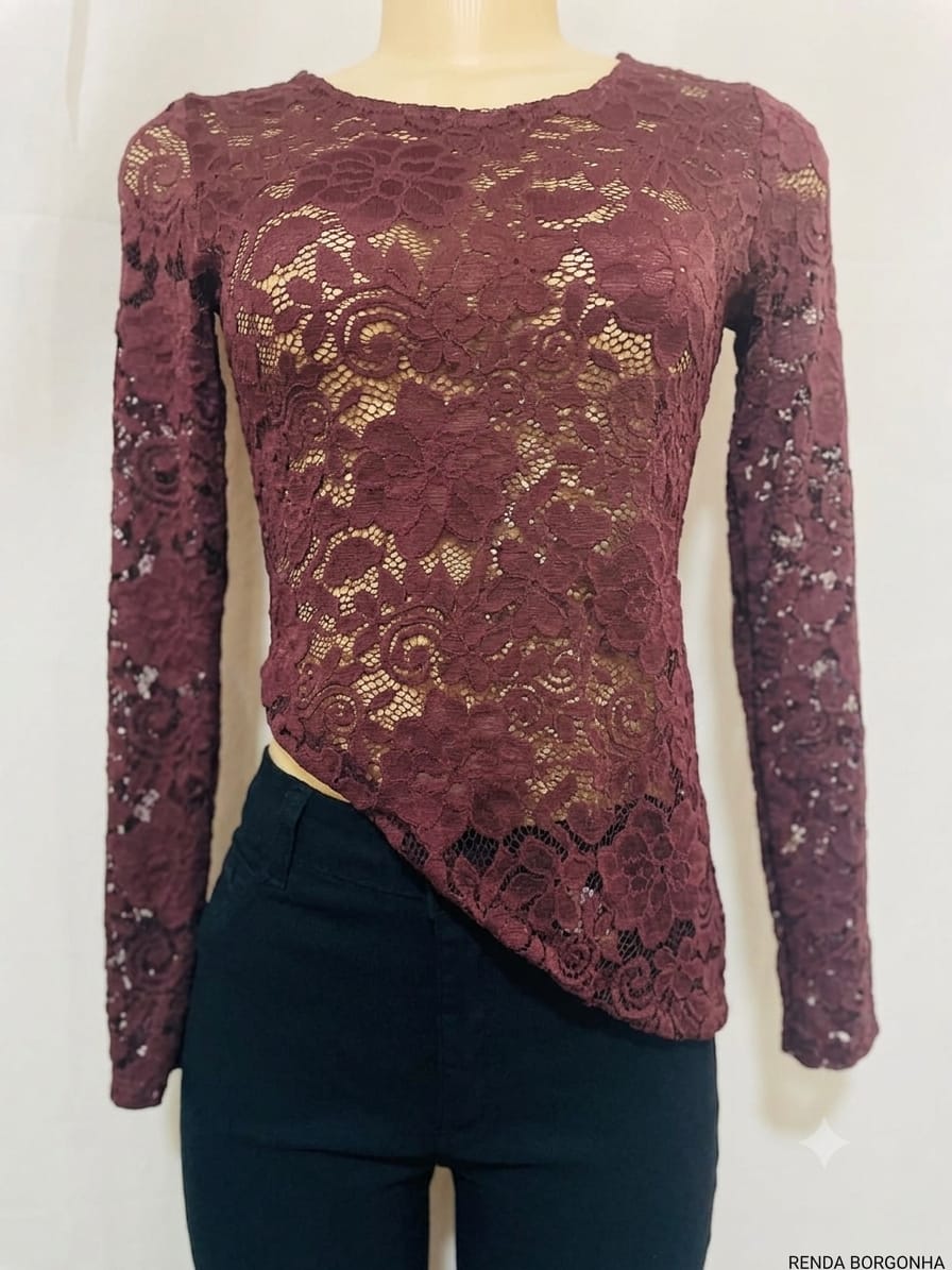 Blusa Manga Longa